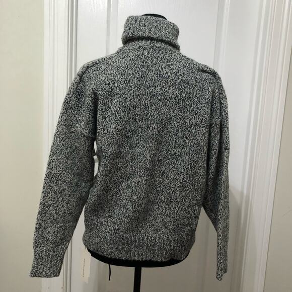 Commense Women's Sweater‎ Size XS Gray Cozy Long Sleeve Cowl Neck Pullover NWT - Picture 2 of 8
